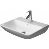 Duravit ME by Starck - Umývadlo 600x460 mm, s prepadom, biela 2335600000