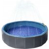 Flamingo Sprinkle Bazén pro psy šedá/modrá 160x30 cm