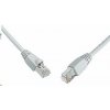 Prepojovací kábel SFTP CAT6 0,5m sivý