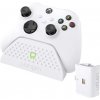 VENOM VS2870 Xbox Series S/X & One White Single Docking Station + 1 battery