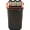 Odpadkový kôš s vekom 15 L FALA hnedý