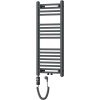 Mexen Mars, elektrické vykurovacie teleso 900 x 400 mm, 300 W, antracitová, W110-0900-400-2300-66