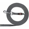 TRIXIE Tracking leash stopovacie vodítko pre psy, odľahčené XS–S 15m / 10mm, graphite