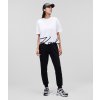 Karl lagerfeld tričko KARL SIGNATURE HEM T SHIRT biela