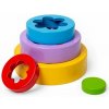 Bigjigs Toys skládací květinová věž