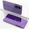 Knižkové púzdro na Honor 90 Lite - Plated Mirror - Modrofialová