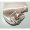 Organza saténová krémová