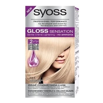 Syoss Gloss Sensation Šetrná farba na vlasy bez amoniaku 10-1 Kokosováblond