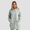 GymBeam Dámská Longline mikina Limitless Eucalypt - M