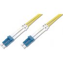 Digitus Fiber Optic Patch Cable, LC to LC,Multimode 50/125 µ, Duplex, 1m