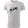 Ping pong mode - Pánske tričko Fantasy športové - M ( Biela )