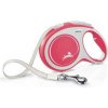 Flexi New Comfort L pásek 5 m, max. 60 kg, červená