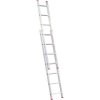 Výsuvný hliníkový rebrík HOBBY, 2 x 7 příček