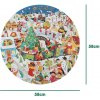 Puzzle Okrúhle 150 dielov boppi - Vianoce BRP007
