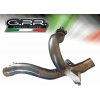 GPR Decat pipe GPR D.130.DEC Brushed Stainless steel