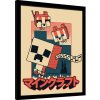 Rámovaný Obraz - Minecraft - Chibi Comic, 34.3 x 44.5 cm