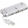 PremiumCord USB 2.0 HUB 4-portový bez napájania ku2hub4ws