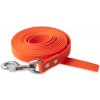 Firedog BioThane Vodítko 19 mm 3 m bez rúčky oranžové