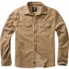 BRANDIT košeľa Corduroy Classic Shirt Long Sleeve Camel Veľkosť: XXL