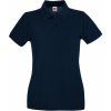 Fruit of the Loom Polokošile Lady-Fit Premium Polo, krátký rukáv, dámská COT-163030a3602 M Navy deep