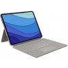 Logitech Combo Touch Apple iPad 12,9 5. generace UK 920-010222 béžové