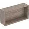 GEBERIT KÚPEĽNE Obdĺžnikový nástenný box Geberit iCon, 45cm, 23.3cm, 13.2cm, Orech, 502.322.JR.1