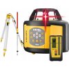 Laserový nivelátor Nivel System NL520-DIGITAL+SJJ1+LS-24, dosah 500 m, IP54