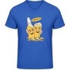 Soft-Style V Tričko Gildan - Pivný motív - Na zdravie - Royal Blue - XL - Pánske