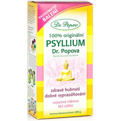 DR. POPOV Psyllium vláknina 200 g