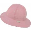 ESITO Dievčenské klobúk madeira Kytička ružová Veľ. L