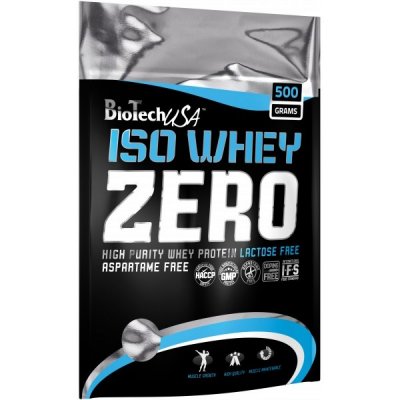 Iso Whey Zero 500 g - Biotech USA - Čokoláda