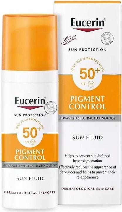 Eucerin Sun Pigment Control SPF50+ Emulzia na tvár na opaľovanie s  depigmentačným účinkom 50 ml od 15,04 € - Heureka.sk