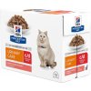 Hill's Diety Hill's Prescription Diet Feline c/d Urinary Stress Salmon 12x85g