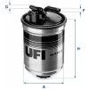 UFI Palivový filter 24.415.00