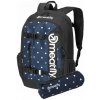 Batoh Meatfly Basejumper + PENÁL ZADARMO modrá/žlté bodky 22 L