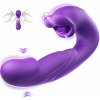 SuperLove 4in1 Thrusting Vibrating Licking & Sucking Ultimate Toy Purple