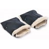Rukávnik na kočík 2 ks Sensillo 45x21 black Čierna