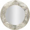 Mauro Ferretti Okrúhle nástenné zrkadlo Round 104 cm strieborné