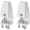Neomounts NS-CLMP40WHITE / Desk Clamp pre NS-GLSPROTECTXXX - pre 25-40 mm doska thickness - sada 2 / White