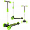 DETSKÁ KOLOBEŽKA LED kolieska NILS FUN HLB02 GREEN