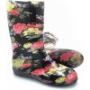 Dámske gumáky kvietkované (37)