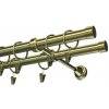 Karpol Garniža 19 mm Luna antik jednoduchá 150 - 600 cm