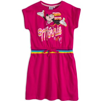 Disney Minnie Happy dievčenské šaty ružové