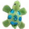 Hracka MC korytnacka plys s catnipomom mix 11cm