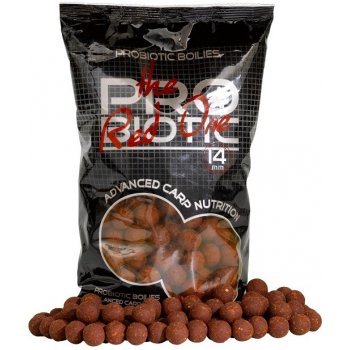 Starbaits potápivé boilies Probiotic the Red One 1kg 14mm