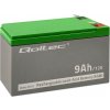 Qoltec AGM batéria | 12V | 9Ah | Bezúdržbový | Efektívne | LongLife | pre UPS, bezpečnosť