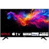 RCA Roku Smart TV – LED UHD 4K – 43 palcov/110 cm – bezrámový dizajn – trojitý tuner DVB-T/T2/S/S2/C – HDMI x3, USB x2, CI+ – vyrobené v Eindhovene, Holandsko – RK43UN1