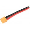 Revtec Pozlátený konektor XT-90 samica s káblom 10AWG 12cm (GF-1082-001)