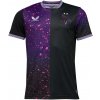pánsky futbalový dres CASTORE SLAVIA PRAGUE AWAY SS SHIRT čierna fialová biela