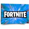 Sablio Obraz FORTNITE modrá: 150x110 cm